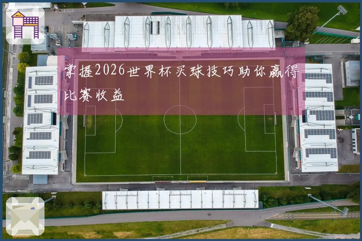 掌握2026世界杯买球技巧助你赢得比赛收益